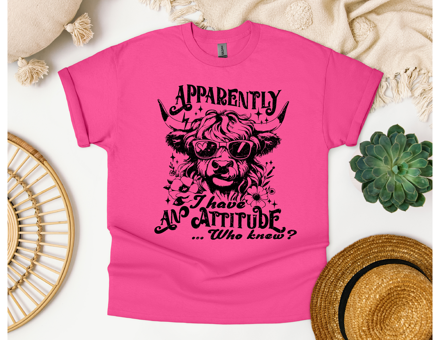 Turns Out I Have Attitude Highland Cow
