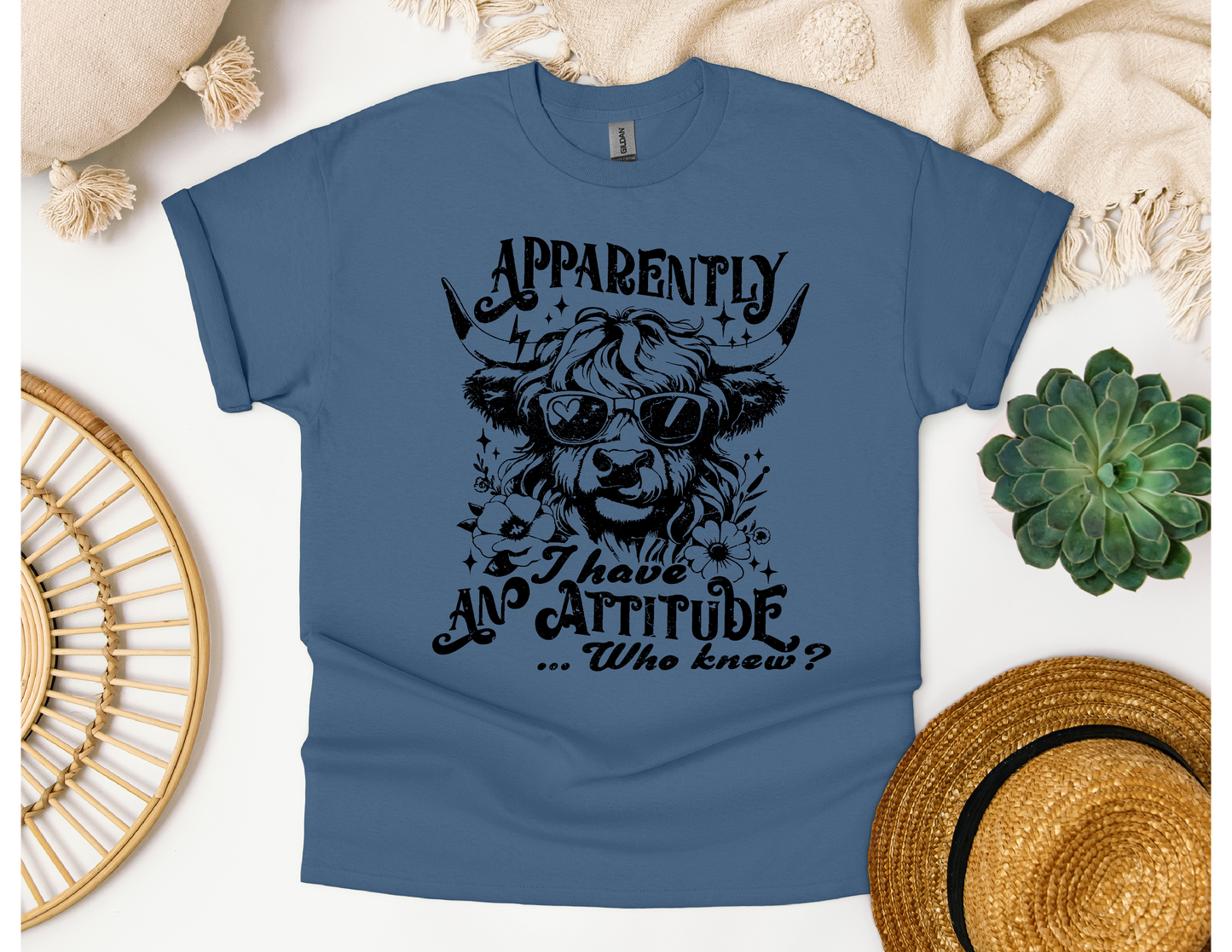 Turns Out I Have Attitude Highland Cow