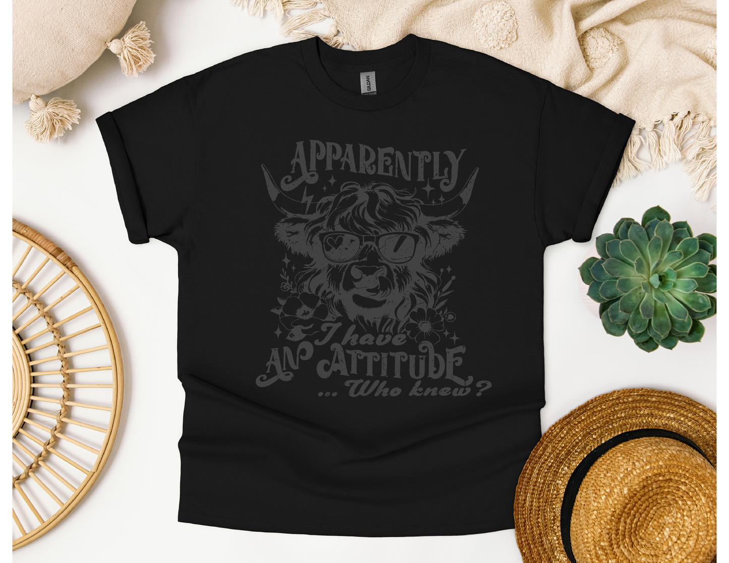 Turns Out I Have Attitude Highland Cow