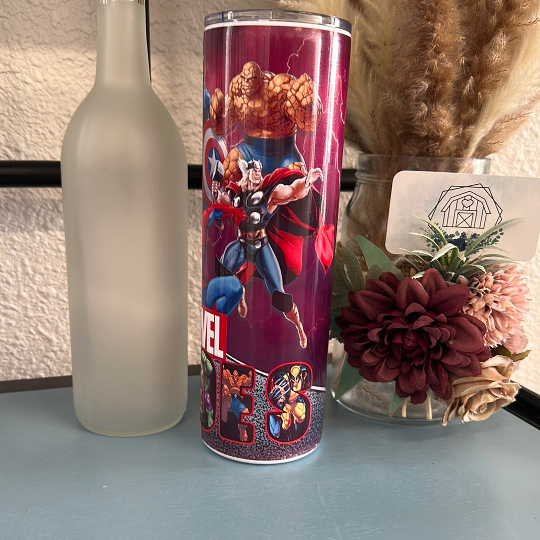 Marvel Heros Tumbler