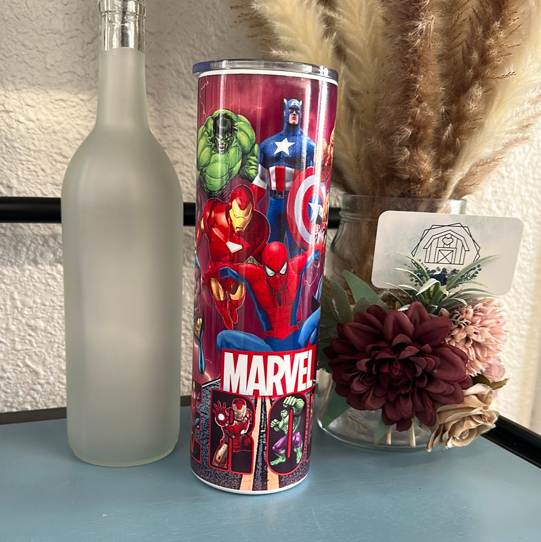 Marvel Heros Tumbler