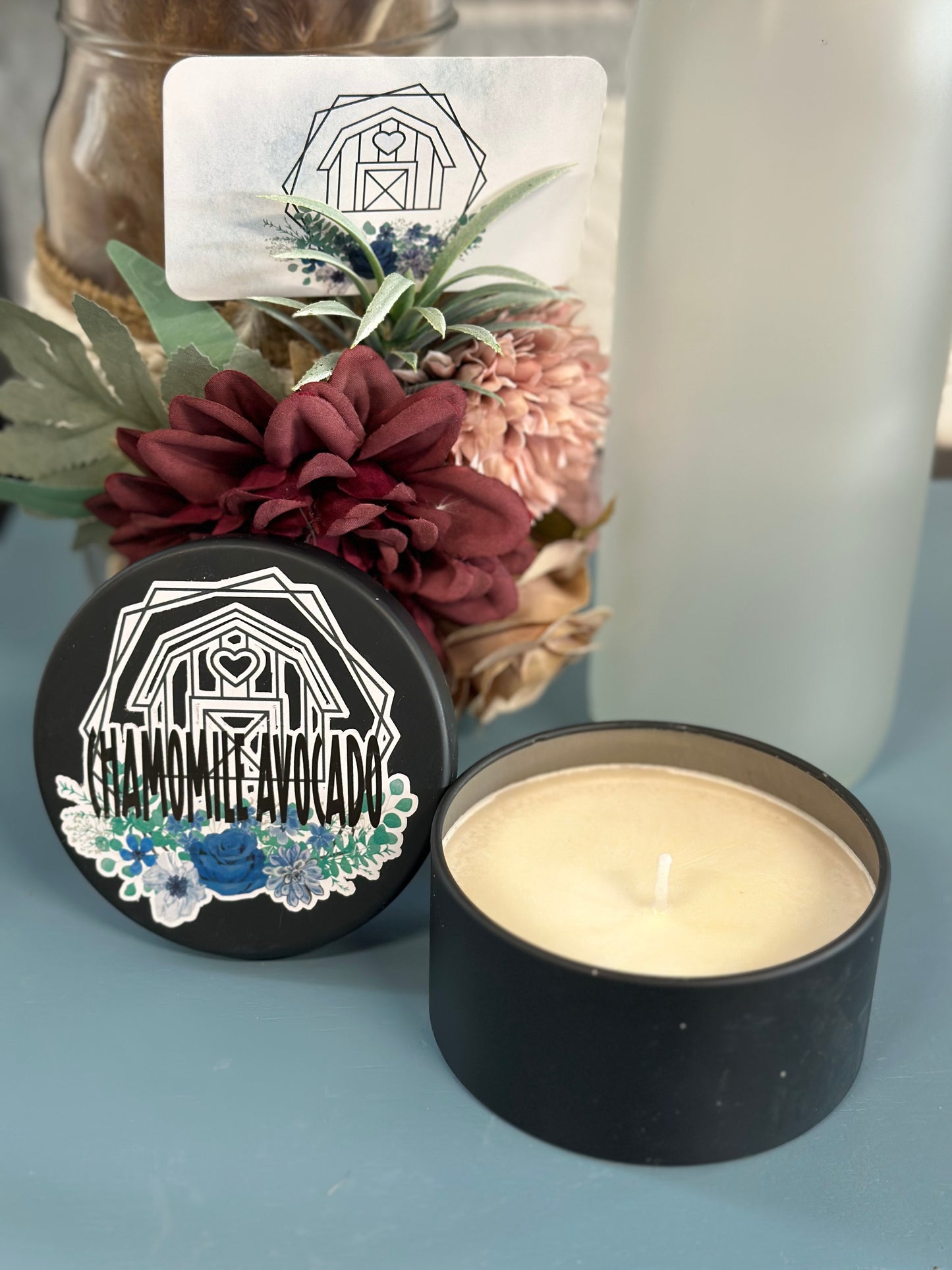 Chamomile Avocado Candles