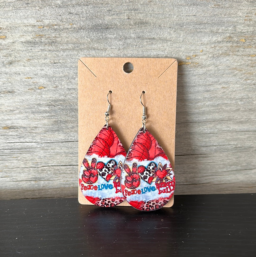 2” Tear drops Earrings