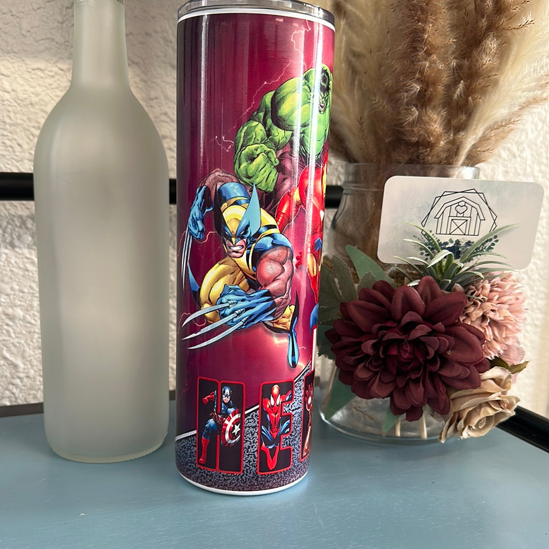 Marvel Heros Tumbler